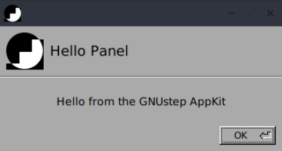 Hello Panel